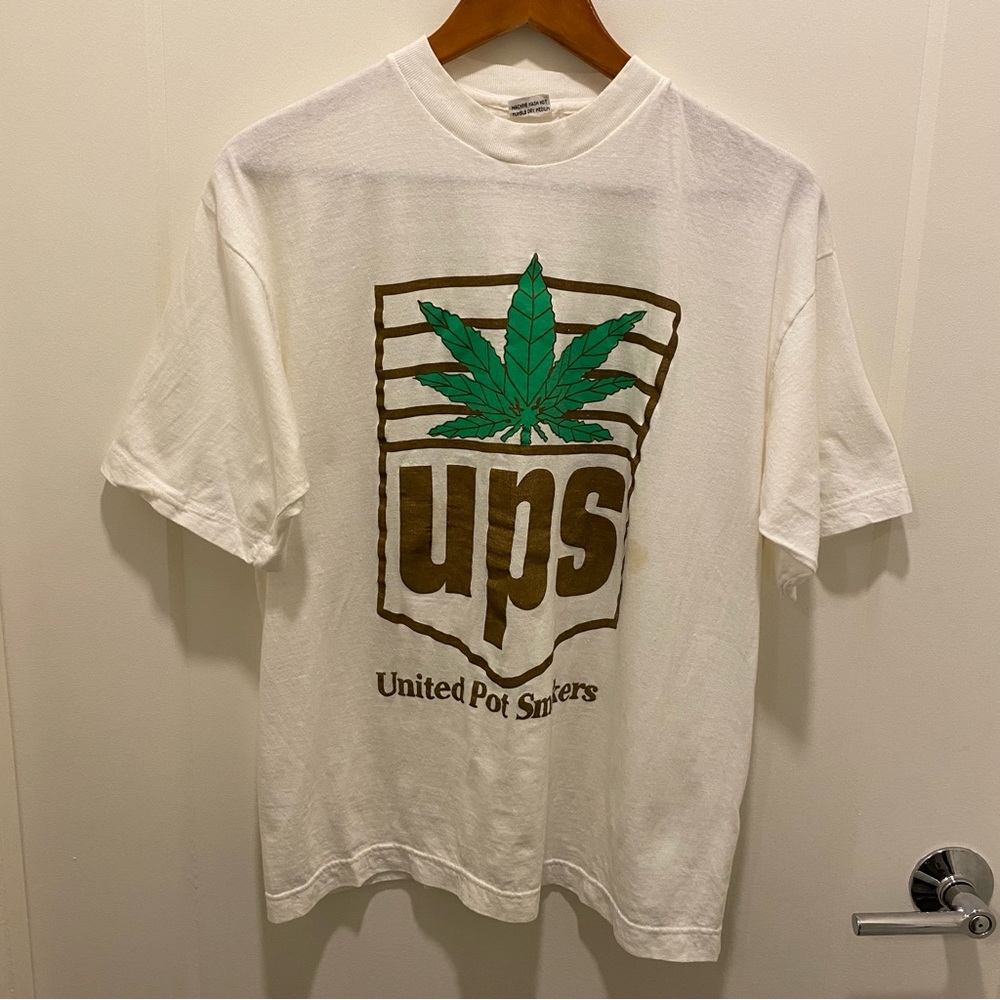 Vintage UPS United Pot Smokers Tee